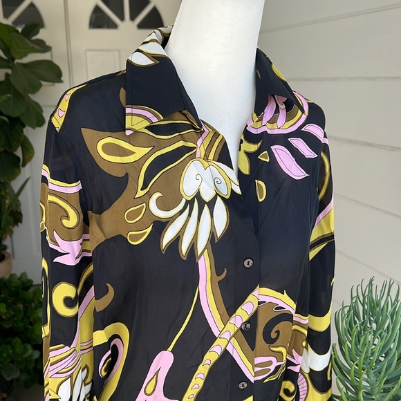 L’AGENCE Silk Blouse NWOT - Picture 3 of 11